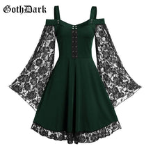Load image into Gallery viewer, Gothic Vintage Lace Dresses