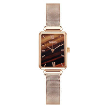 Load image into Gallery viewer, Gaiety Women Fashion Square Watch Bracelet Set