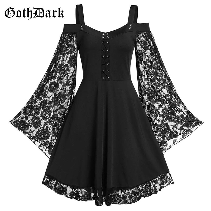 Gothic Vintage Lace Dresses