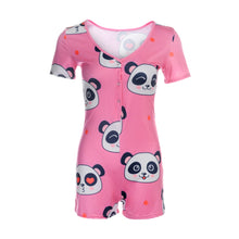 Load image into Gallery viewer, V-Neck Pajama Romper