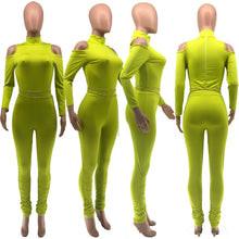 Load image into Gallery viewer, Cut-Out Shoulder Bodysuit