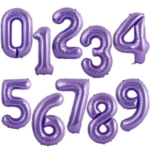 40Inch Foil Number Balloons 5-9