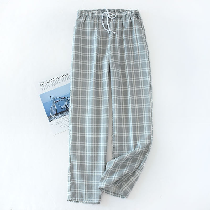 Unisex Plaid Pajamas Pant
