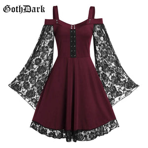 Gothic Vintage Lace Dresses