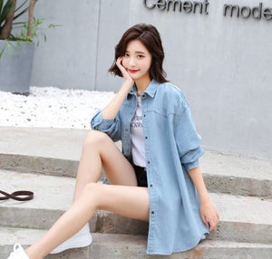 Flower Embroidery Lace Loose Overcoat
