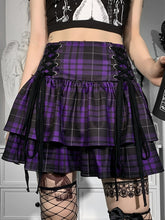 Load image into Gallery viewer, Gothic Plaid Skirt