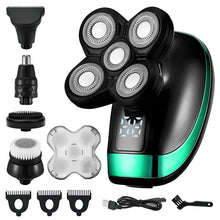 Load image into Gallery viewer, 5 In 1 4D Men Electric Shaver