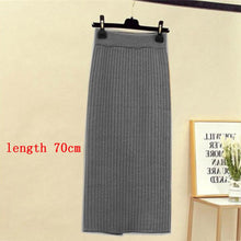 Load image into Gallery viewer, Knitted Half-length Skirt
