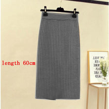 Load image into Gallery viewer, Knitted Half-length Skirt