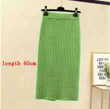 Load image into Gallery viewer, Knitted Half-length Skirt