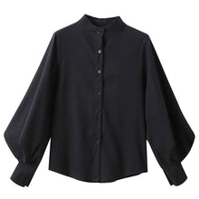 Load image into Gallery viewer, Office Work Blouse Solid Vintage