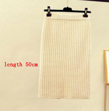 Load image into Gallery viewer, Knitted Half-length Skirt