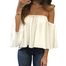 Load image into Gallery viewer, Off Shoulder Blouse