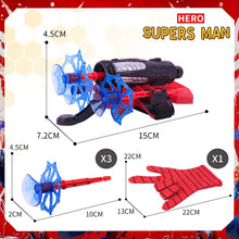 Load image into Gallery viewer, Marvel Spiderman Glove Launcher Set