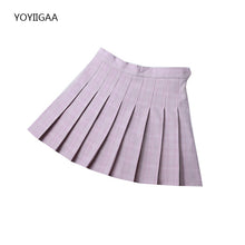 Load image into Gallery viewer, Plaid Mini Skirt