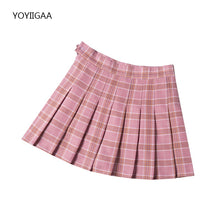 Load image into Gallery viewer, Plaid Mini Skirt