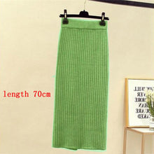 Load image into Gallery viewer, Knitted Half-length Skirt