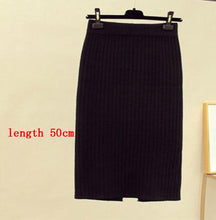 Load image into Gallery viewer, Knitted Half-length Skirt