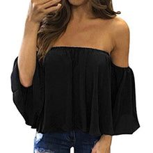 Load image into Gallery viewer, Off Shoulder Blouse