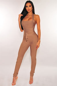 Halter Bandage Jumpsuit