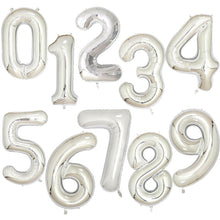 Load image into Gallery viewer, 40Inch Foil Number Balloons 5-9