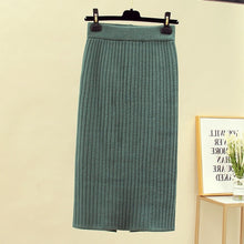 Load image into Gallery viewer, Knitted Half-length Skirt