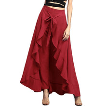 Load image into Gallery viewer, Women Palazzo Pant Skirt