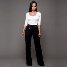 Load image into Gallery viewer, High Waisted long trousers