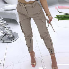 Load image into Gallery viewer, Sexy High Waist Cargo Pants
