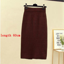 Load image into Gallery viewer, Knitted Half-length Skirt