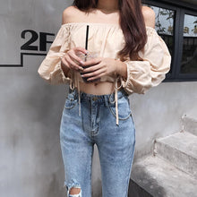 Load image into Gallery viewer, Light Blue Vintage Jeans