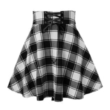 Load image into Gallery viewer, Gothic Plaid Skirt