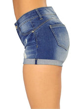 Load image into Gallery viewer, Ripped Short Jeans