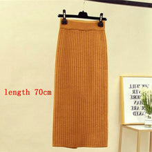 Load image into Gallery viewer, Knitted Half-length Skirt
