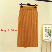Load image into Gallery viewer, Knitted Half-length Skirt