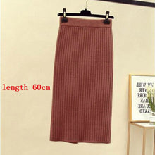 Load image into Gallery viewer, Knitted Half-length Skirt