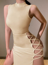 Load image into Gallery viewer, Elegant Backless Bandage Dress