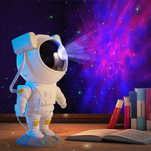 Load image into Gallery viewer, Galaxy Star Projector Astronaut Lamp