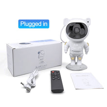 Load image into Gallery viewer, Galaxy Star Projector Astronaut Lamp