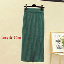 Load image into Gallery viewer, Knitted Half-length Skirt