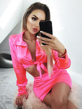 Load image into Gallery viewer, Silky 2 Two Piece Crop Top &amp; Skirt