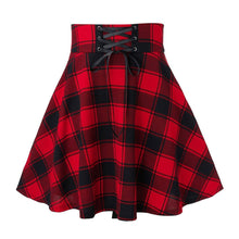 Load image into Gallery viewer, Gothic Plaid Skirt